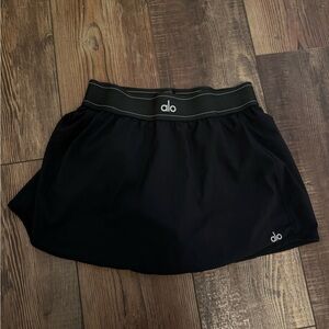 ALO Yoga Black Mini Skirt